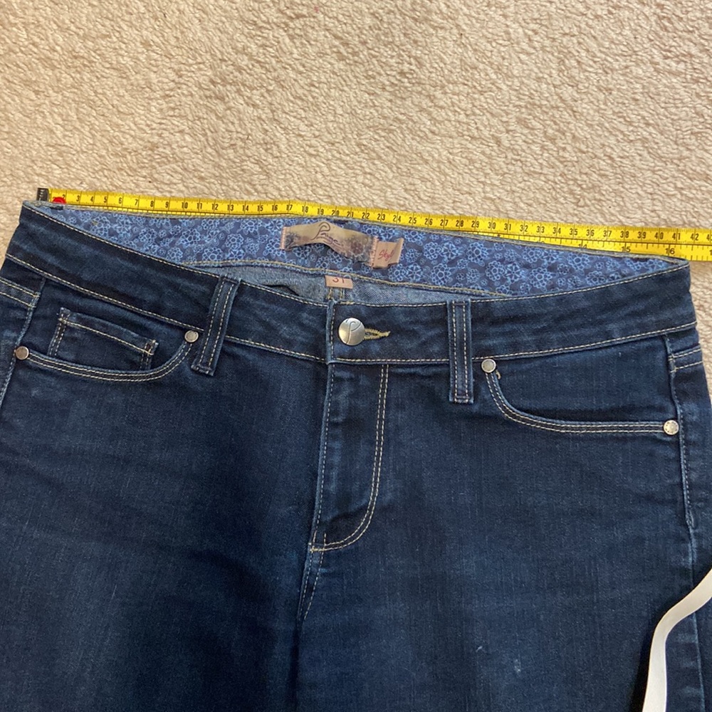 Paige dark wash Skyline Denim - Picture 3 of 4